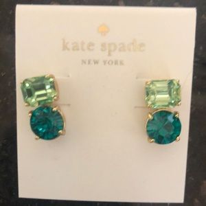 Kate Spade Bright Ideas Double Crystal Earrings